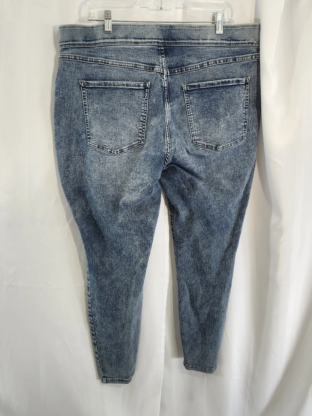 Terra & Sky Light Blue Wash Jeggings - Slim Fit
